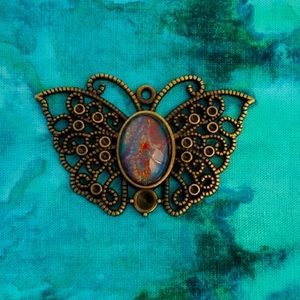 Handmade Butterfly Pendant Necklace